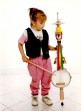 Kalouda vozembouch klaun  KVZ 2001  130 cm