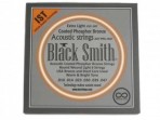 Struny akustická kytara Black & Smith 10